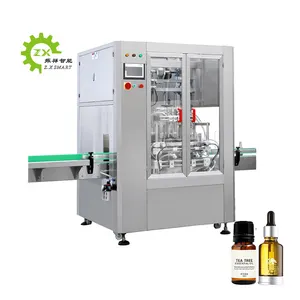Machine de remplissage et d'emballage automatique 10ml/300ml, pour bouteilles, huile essentielle, capsuleuse, personnalisée, nouveau