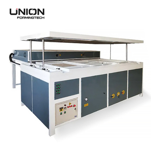 Machine de thermoformage sous vide multifonctionnelle automatique pour le moulage d'affiches <span class=keywords><strong>3D</strong></span> en PS, PET, PVC, PMMA, ABS - Product Image 1