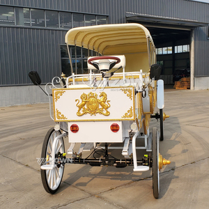 Charrette royale victorienne personnalisée de luxe, électrique et à chevaux, pour le tourisme et les attractions équestres - Product Image 4