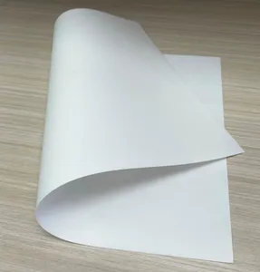 Özel logolu kağıt sayfalık beyaz yapışkanlı kağıt silikon kaplı yapışkanlı kağıt