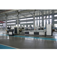 Machine à coudre automatique pour boîtes, machine à coller et à coudre les cartons, ligne de production d'emballages en carton ondulé