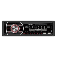 Nouvelle arrivée autoradio stéréo grand écran LCD télécommande lecteur de musique numérique chargeur de voiture émetteur FM 1DIN MP3
