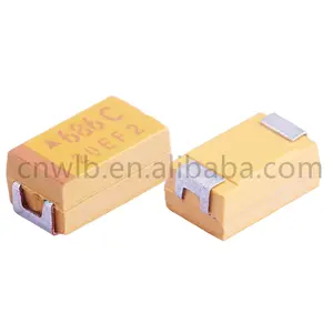 Kyocera Electronic Components Chip Tantalum Capacitor TAJC686K016RNJ Type C 2312 Smd Tantalum Capacitors 68uf 16V 10%