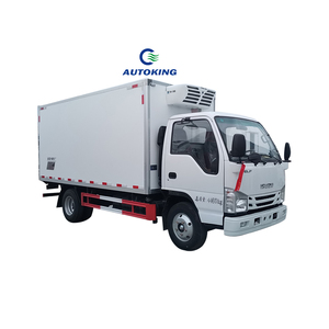 รถบรรทุกห้องเย็น Qingling Isuzu NJR/NHR/NKR/NQR/NNR/NPR/NMR เกียร์ธรรมดา เครื่องยนต์เบนซิน ใหม่ สำหรับขนส่งผลไม้ ไอศกรีม ปลา พร้อมตู้แช่แข็ง - Product Image 4