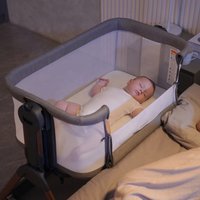 Lit cododo évolutif et lavable pour bébé et tout-petit, berceau à bascule pour nouveau-né