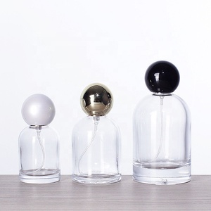 Bouteille de <span class=keywords><strong>parfum</strong></span> de luxe pour femmes, flacon en verre, rond et vide, accessoires OEM, 30ml, 50ml, 100ml, 5 pièces - Product Image 5
