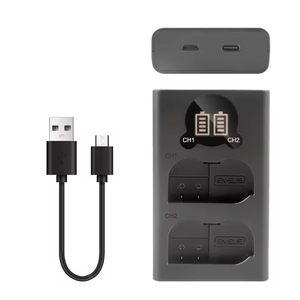 สำหรับ <span class=keywords><strong>Nikon</strong></span> Z5/Z6/Z6 i/ <span class=keywords><strong>Z7</strong></span>/Z7II/D600-D610/D800-D810ชาร์จได้อย่างรวดเร็ว USB ที่ชาร์จคู่จอแสดงผล LCD 10W 8.4V แบตเตอรี่ EN-EL15 - Product Image 5