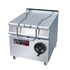 TARZAN Restaurant Equipment Kitchen Commercial Cooking Machine Bratt Tilting Braising Pan Gas Tilting Pan
