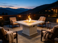 Brasero d'extérieur pour jardin, patio, foyer, chauffage, brasero de camping, poêle à bois, décoration de fête pour cour et maison