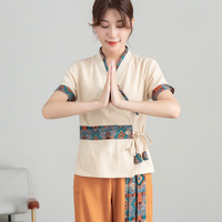 Haut de gamme Thai Health Club Salon de beauté vêtements de travail femmes Spa Massage vêtements de travail Massage des pieds technicien Spa uniforme