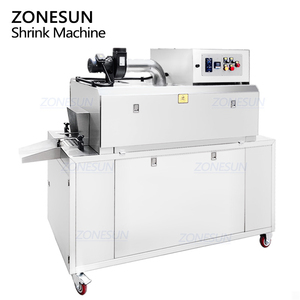 Máquina de Embalaje Semiautomática ZONESUN ZS-ZQ15 para Envolver Botellas y Frascos con Película Termoencogible por Vapor - Product Image 6