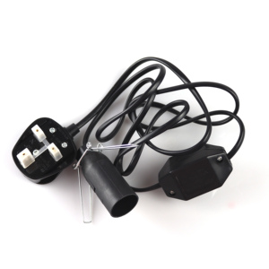 Oem ODM E14 E27 EU chúng tôi Anh cắm ổ cắm mở rộng dây điện AU Muối Đèn dây với on off chuyển đổi ánh sáng dimmer - Product Image 6