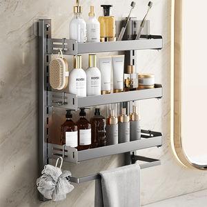 Vendita calda accessori per la cucina <span class=keywords><strong>porta</strong></span> spezie metallo detersivo organizzazione mensola per cucina bagno - Product Image 3