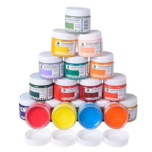 Ensemble de peinture <span class=keywords><strong>gouache</strong></span> Marly 100 ml, lavable, pour peinture au doigt, pour étudiants en art, à partir de 8 ans, pour tableaux d'affichage artistiques, fresques murales et peinture murale - Product Image 3