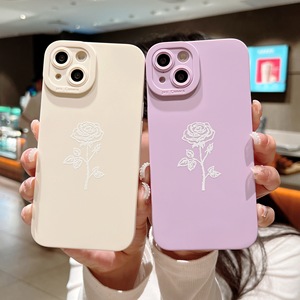 Funda de teléfono móvil con diseño de Rosa TPU suave, producto a la moda, 1 muestra, con protección para cámara, <span class=keywords><strong>2022</strong></span> - Product Image 5