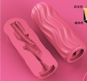Vente en gros Mini portable vagin fessier chatte moule inversé jouets sexuels pour adultes manuel avion tasse masturbation masculine pénis masseur - Product Image 4