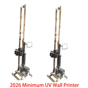Mesin Cetak Dinding 2-in-1 2 Kepala Cetak I3200 Otomatis dengan Roda, Satu <span class=keywords><strong>Printer</strong></span> Dapat Mencetak - Product Image 3