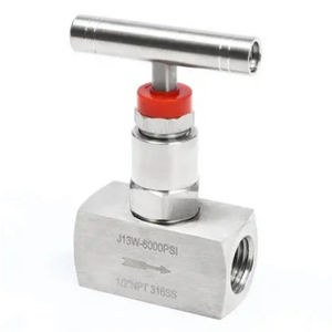 Hochdruck-Edelstahl-Inline-Nadelventil (SS304/SS316) mit Gewindeanschluss für Wasser/Dampf/Gas - Product Image 2