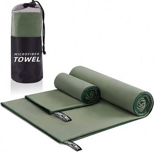 Toallas Deportivas de Microfibra Súper Absorbentes de Secado Rápido y Ecológicas, de Color Sólido, con Bolsa de Malla, 40x80cm, para Gimnasio, Natación y Yoga - Product Image 6