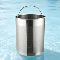 Fût filtrant perforé en acier inoxydable 304 316L sur mesure pour la fermentation et la filtration du vin
