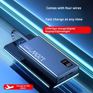 20000 mA <span class=keywords><strong>power</strong></span> <span class=keywords><strong>bank</strong></span> 120W carregamento rápido grande capacidade telefone celular fonte de alimentação PD 22.5W powrbanks - Product Image 5