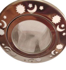 เครื่องทำฟองชาแบบแท่งตรงเป็นสแตนเลสรูปดาวดวงจันทร์สำหรับชงชาแบบมีกลิ่นหอมทำจากโลหะอุปกรณ์ชงชารั่ว - Product Image 6