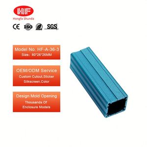 Custom Design Metal Case Anodized Aluminum Extrusion <b>Enclosure</b> Industrial Control Box Housing IP54 Rated OEM/ODM Service ISO9001 - Product Image 1