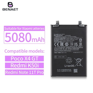 Batería de teléfono de repuesto BM5G para <span class=keywords><strong>Xiaomi</strong></span> Redmi Note11T <span class=keywords><strong>Pro</strong></span> <span class=keywords><strong>Pocophone</strong></span> <span class=keywords><strong>X4</strong></span> GT <span class=keywords><strong>Poco</strong></span> <span class=keywords><strong>X4</strong></span> GT 0 baterías de ciclo - Product Image 5