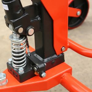 ASAKA, fabricante de China, elevador de camión de tambor con freno, 250/350kg, Mini elevador Manual, camión de tambor de aceite de paleta - Product Image 3