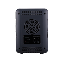 Mini-réfrigérateur portable 4L CE ROHS, double usage chaud/froid, en plastique, pour extérieur, voyage, voiture, hôtel