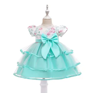 Для новорожденных, для маленьких девочек платье-пачка для малышей платье на свадьбу для девочек толстый праздничное платье