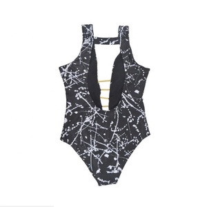 Traje de baño de una pieza de talla grande para damas gordas Vendaje Monokini Mujeres Traje de baño sin espalda Push up <span class=keywords><strong>Bathsuit</strong></span> - Product Image 6