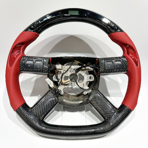Volant de course en fibre de carbone avec LED RPM, compatible avec les anciens modèles Chrysler 300 et <span class=keywords><strong>Dodge</strong></span> - Product Image 1