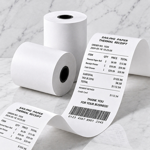 Rollo de Papel Térmico Sailing 57, 57 mm x 20 m, 57*57, 58 mm, 57x40, Rollo de Papel Térmico 57x40 mm - Product Image 1