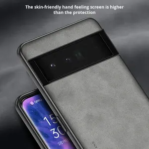 Vente flash Étui de luxe pour Google <span class=keywords><strong>Pixel</strong></span> 9 8 Pro 7 Pro 6 8A 7A <span class=keywords><strong>6A</strong></span> 5A Coque arrière en silicone TPU antichoc - Product Image 3