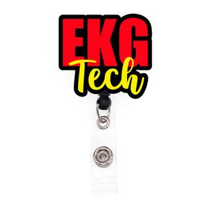 Porte-bobine d'insigne de <span class=keywords><strong>pharmacie</strong></span> en acrylique personnalisé LAB X-ray avec clip pour accessoires de la série Nurse Tech - Product Image 3
