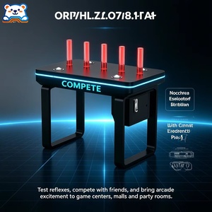Máquina de Entrenamiento de Velocidad de Reacción de Escritorio, Modo VS para <span class=keywords><strong>2</strong></span> Jugadores, Juego de Agilidad de Captura de Palos para Eventos y Formación de Equipos - Product Image 1