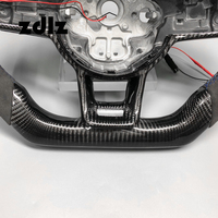 Kunden spezifisches LED Original Carbon Lenkrad für Volkswagen Golf 7.5 MK7 VW Polo GTS GTI GTE Auto lenkrad