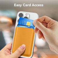 Dompet kulit PU magnetik untuk iPhone 16 15 14 13 12 Pro Max Plus tempat kartu kredit untuk Apple grosir aksesori ponsel