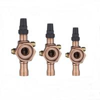 Pièces de compresseur de connexion de réfrigération de Service d'angle de diaphragme de solénoïde de vanne de Rotalock de débit réglable à vendre