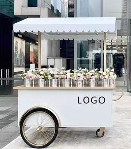 New Good Price Aluminum 220V Ice Cream Truck Mobile <strong>Cart</strong> with Freezer and GPS Tracking for Outdoor <strong>Food</strong> Shops - Product Image 3