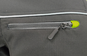 جاكيت سوفتشيل للرجال للبيع بالجملة جاكيت ملابس عمل أسود - Product Image 4