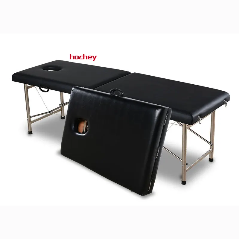 Hochey cama de massagem dobrável portátil, durável, barata, relaxamento, massagem corporal, cama, mesa de massagem facial, spa, mesa