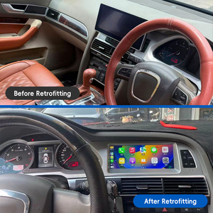 Amélioration de la modification automobile : Écran de copilote 8,8 pouces et écran de contrôle central pour Audi A6 à empattement standard (2005-2011) - Product Image 2