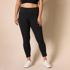 For Essentials Knitted Workout Leggings Women High Rise Compression <b>Tummy</b> <b>Control</b> Breathable Quick Dry Plus Size Athleisure - Product Image 6