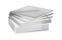 Feuille acrylique PMMA transparente, imperméable, 93% de transmission, épaisseur personnalisable