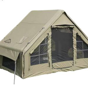 Nouveau Produit 6.3 m² Vert Coupe-Vent Portable Air Tente Gonflable <span class=keywords><strong>Camping</strong></span> Tente Extérieure 6 Personnes pour Voyage en Voiture - Product Image 6