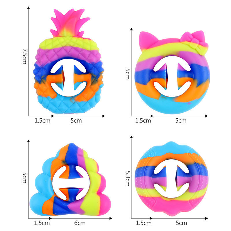 Child and Adult Sensory Fidget Toy Snapper Hand Grip Squeeze Snap Party Popper Noise Maker for Stress Relief Made of Rubber