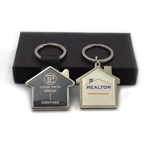 Llavero Metálico en Forma de Casa para Sublimación, Personalizable con Logotipo, Venta al Por Mayor - Product Image 5