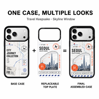 Coque de téléphone magnétique modulaire personnalisée en gros pour iPhone 18 Pro Max 17 Pro Max 16 Pro 15 avec plaque arrière imprimée remplaçable, couvercle OEM